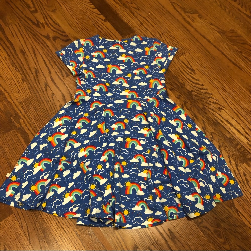 NEW | Frugi | Rainbow Skater Dress - Picture 2 of 10